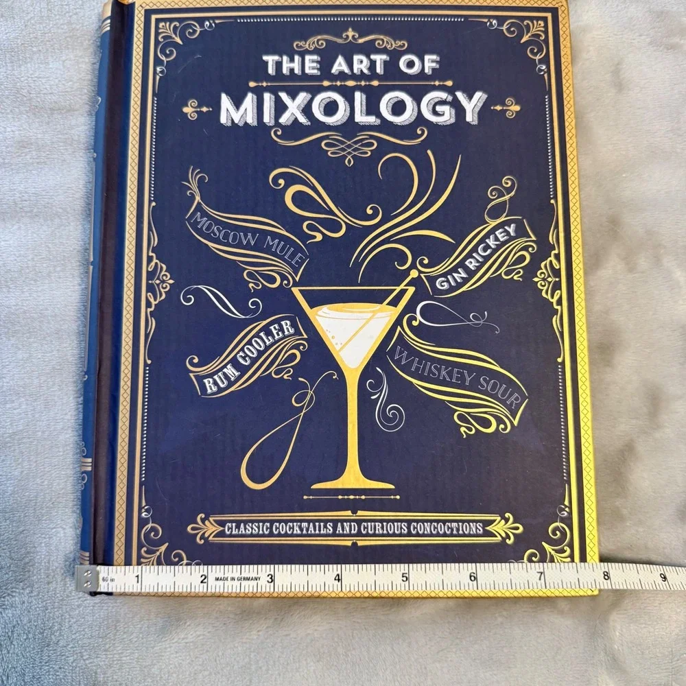 The Art of Mixology Classic Cocktails Curious Concoctions Hardcover 2015 Parrago